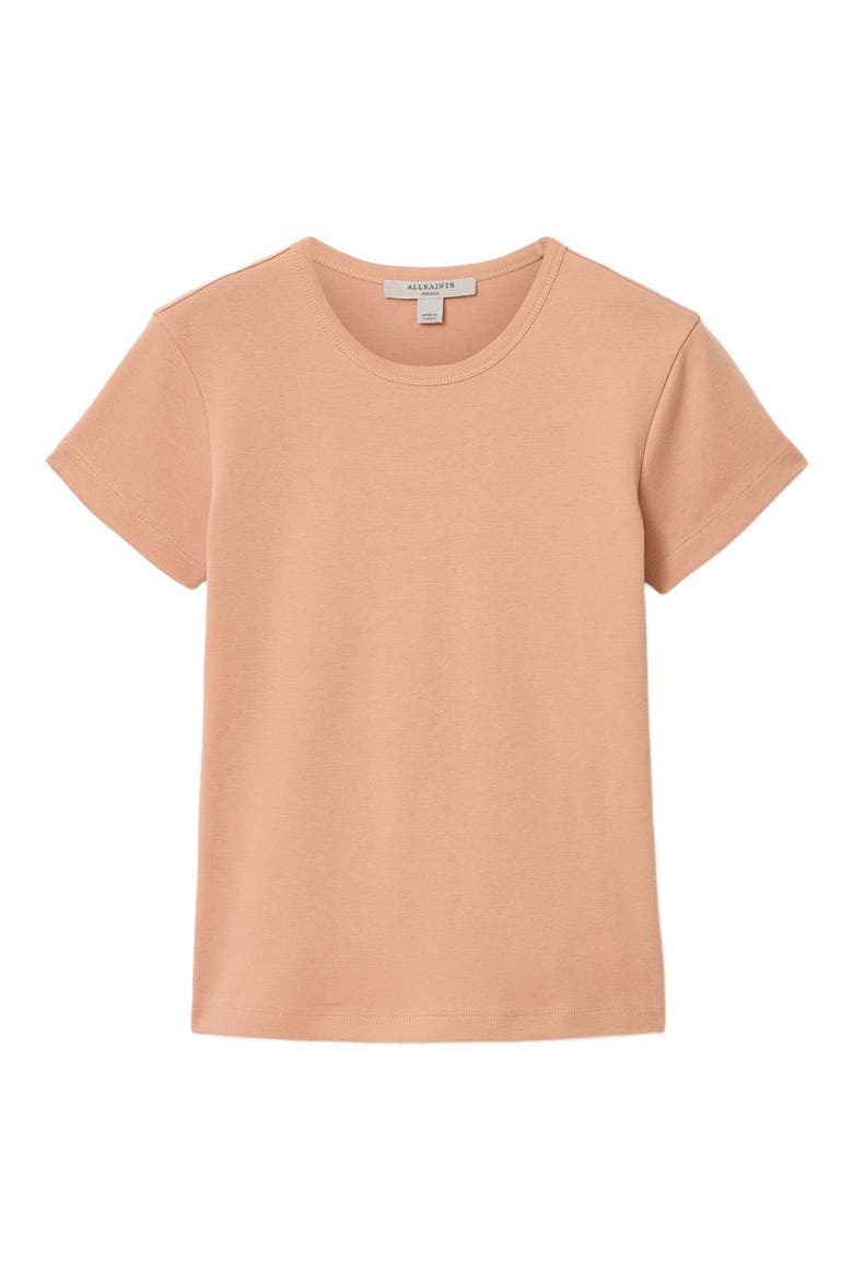 Stevie Cotton T-Shirt, Main, color, TUSCAN PINK