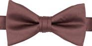 Brooklyn Brigade Men's Solid Satin Pre-Tied Bow Tie