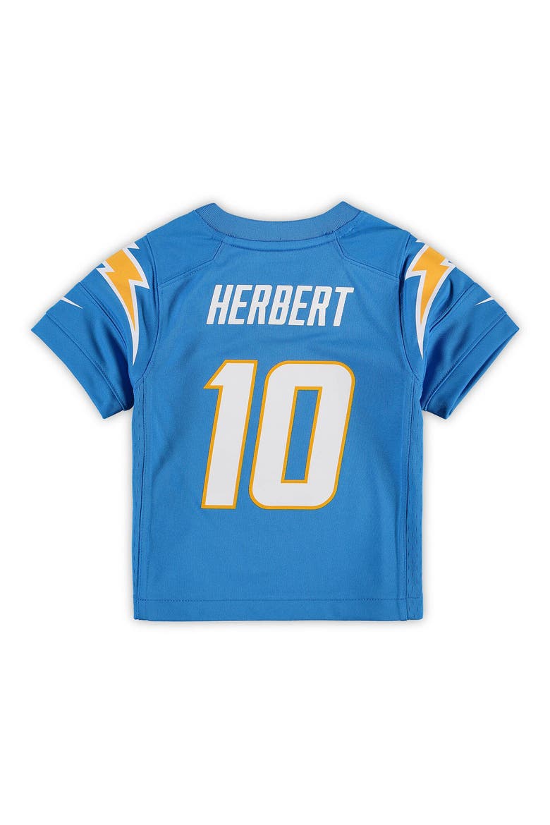 Toddler Nike Justin Herbert Powder Blue Los Angeles Chargers Game Jersey, Alternate, color, POWDER BLUE