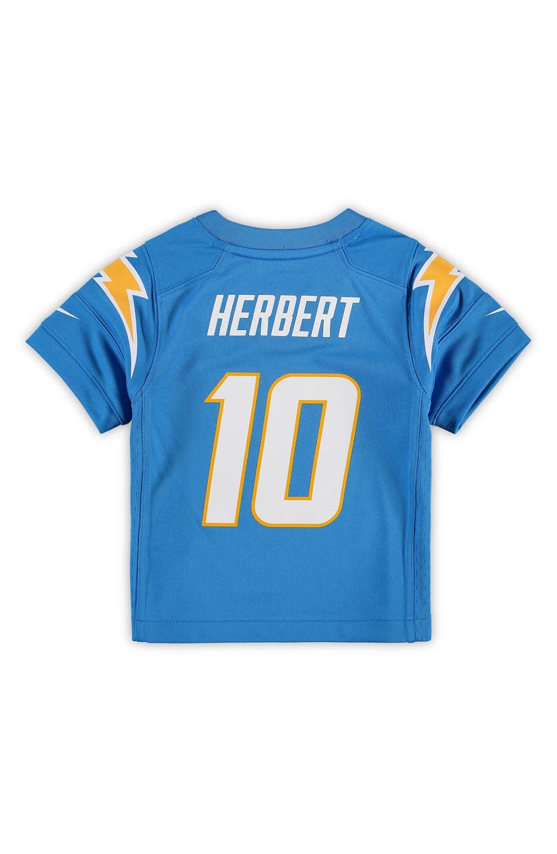 Nike Toddler Nike Justin Herbert Powder Blue Los Angeles Chargers Game Jersey, Alternate, color, Powder Blue