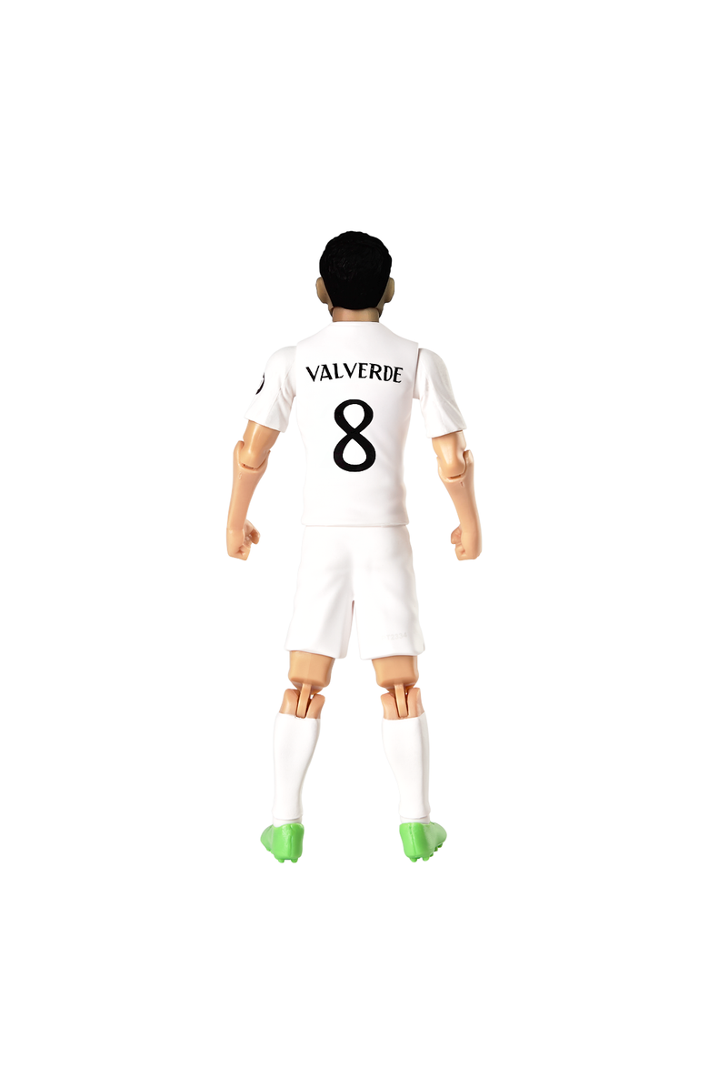Banbo Toys SOCKERS Real Madrid CF Federico Valverde 8" Collectible Soccer Action Figure, Alternate, color, NO COLOR