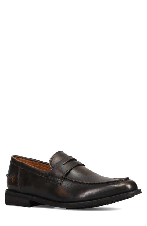 Tyler Flex Leather Penny Loafer (Men)