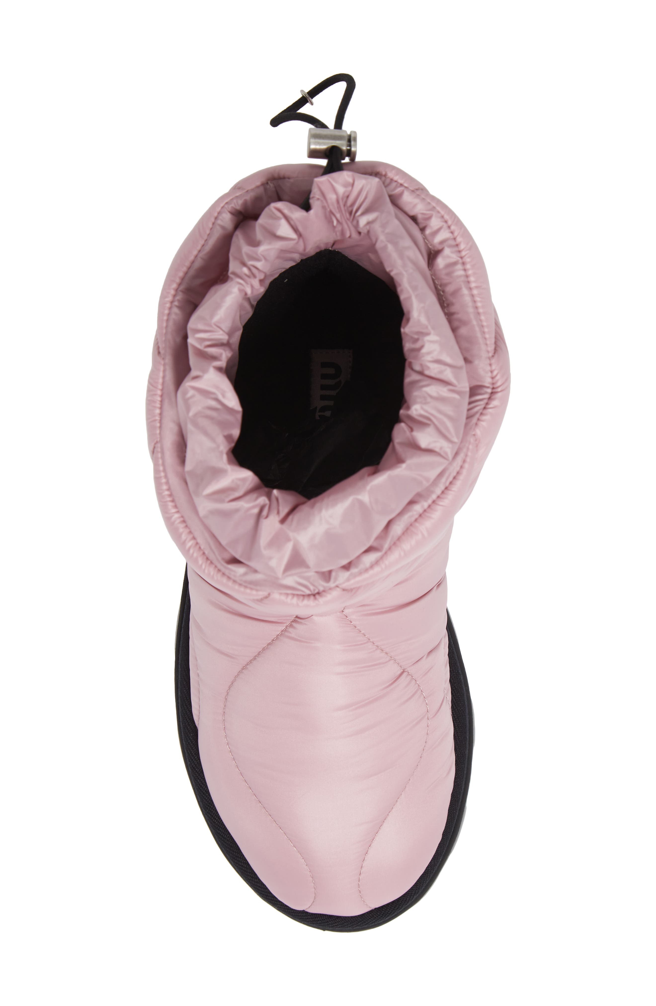 Miu Miu Quilted Bootie, Alternate, color, 