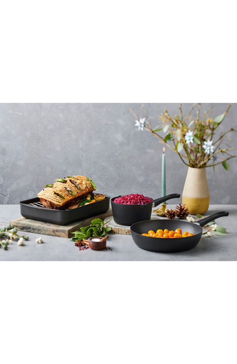 Scanpan Classic 11 Inch Saute Pan With Lid, 3.25 Quart, Alternate, color, Black