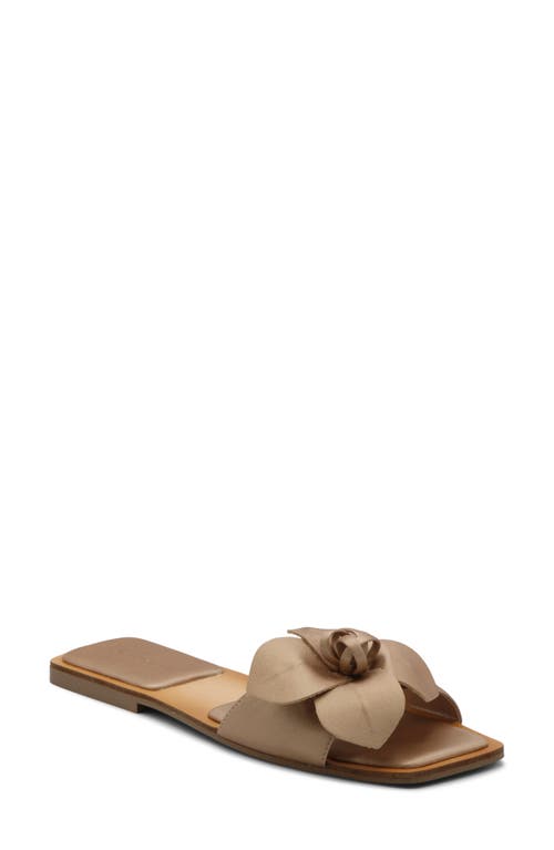 Charles David Ovum Slide Sandal In Gold