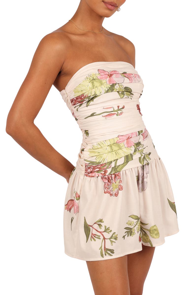 Petal & Pup Tiff Strapless Minidress, Alternate, color, Native Flora