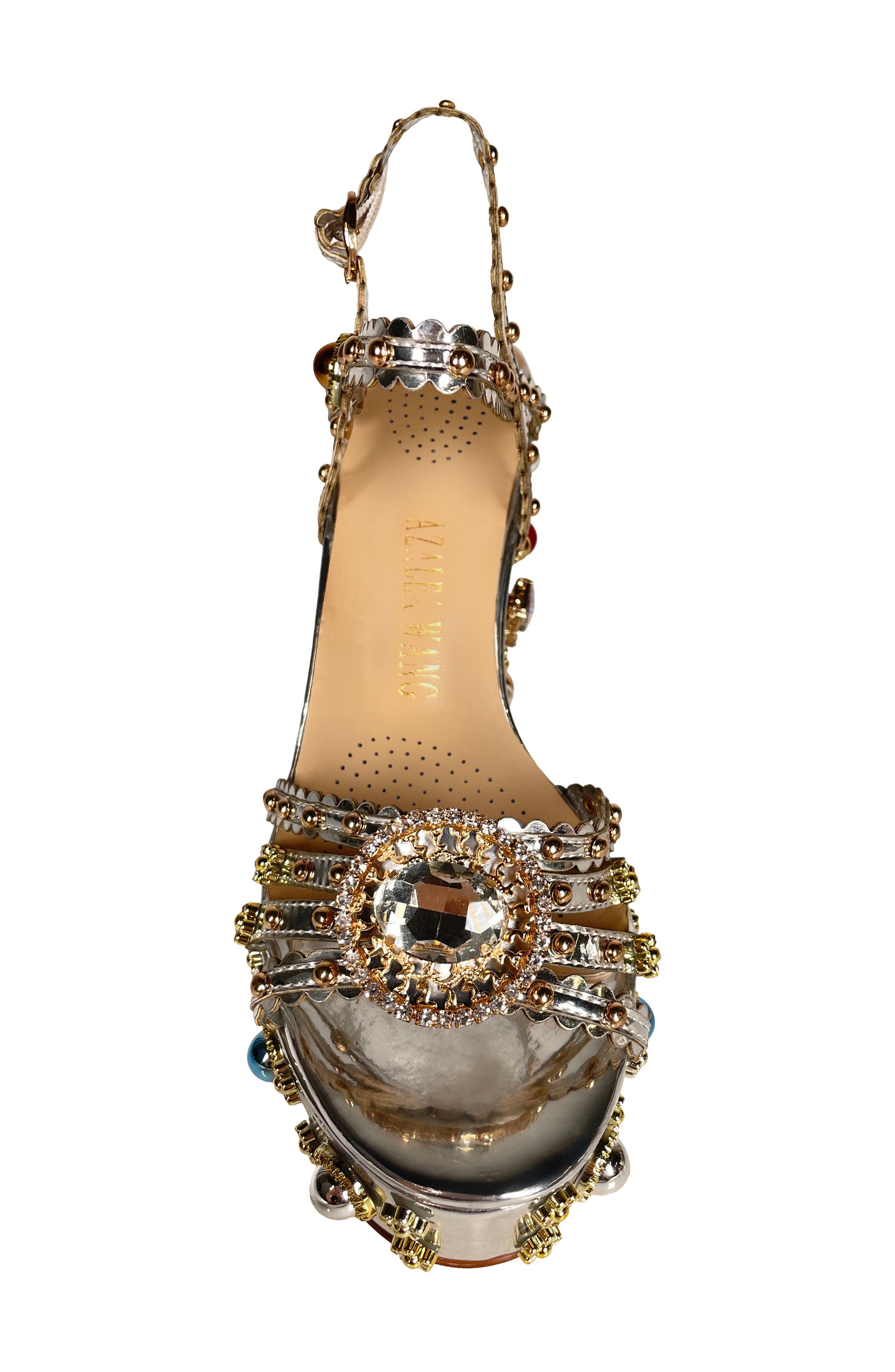 AZALEA WANG Lola Platform Sandal, Alternate, color, 