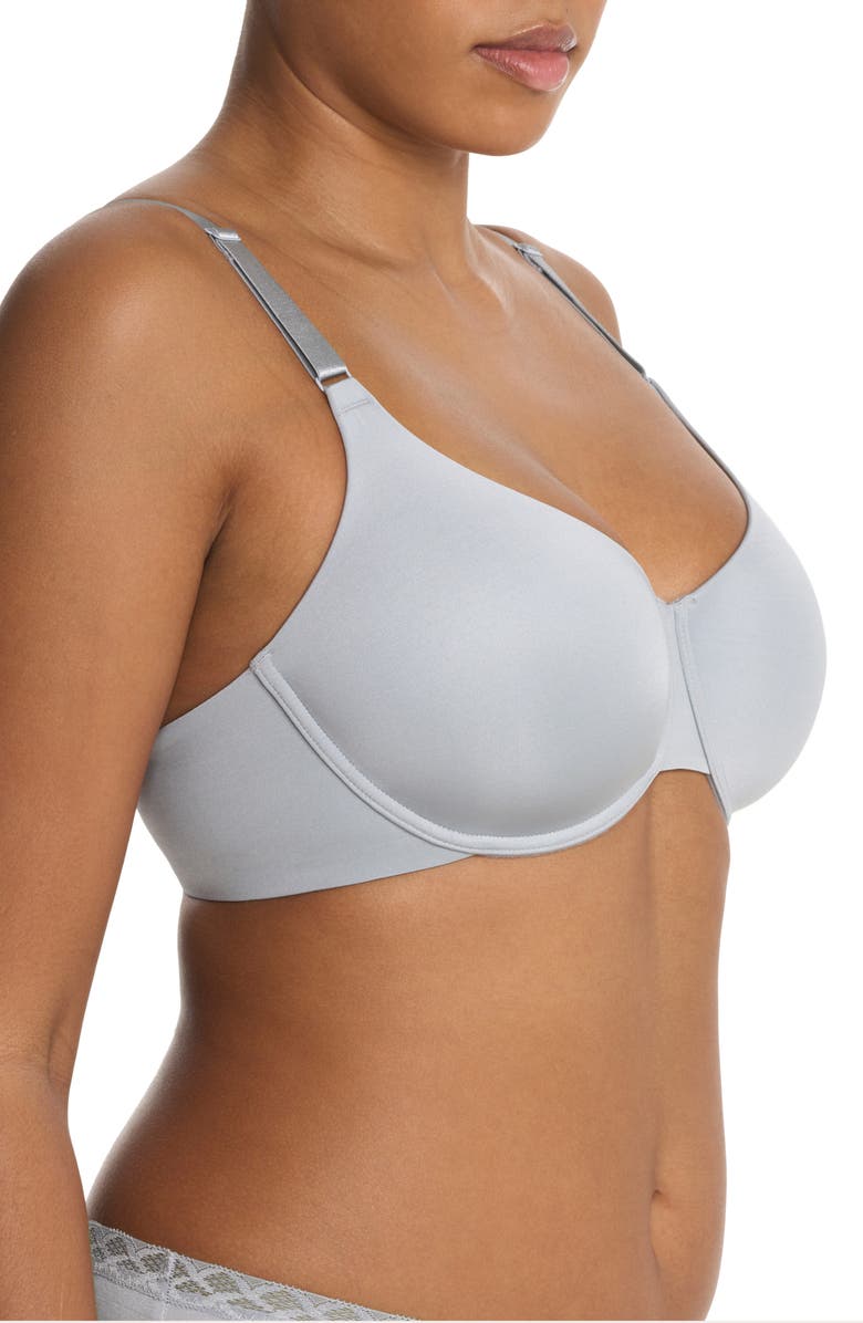 Natori Liquid Full Fit Balconette T-Shirt Bra, Alternate, color, Quarry