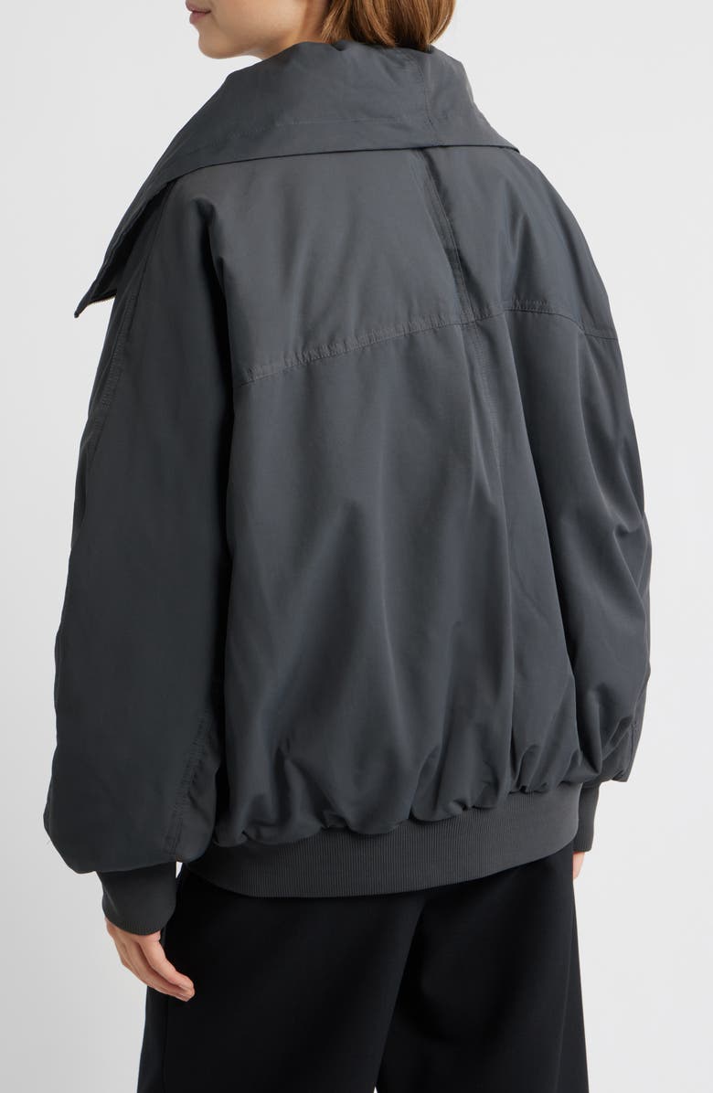 MANGO Alina Bomber Jacket, Alternate, color, Grey