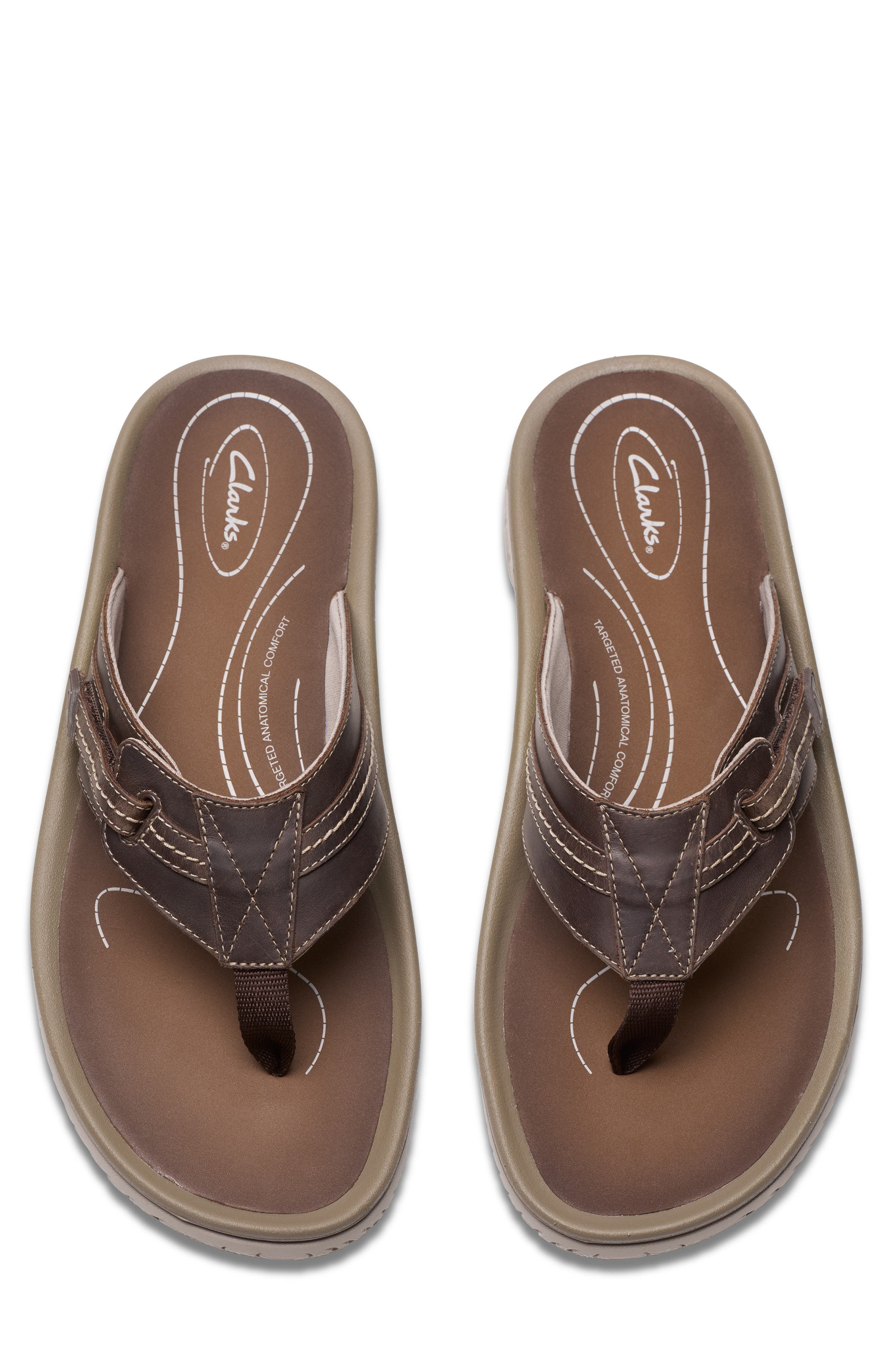 Clarks<sup>®</sup> Wesley Sun Flip Flop, Alternate, color, 