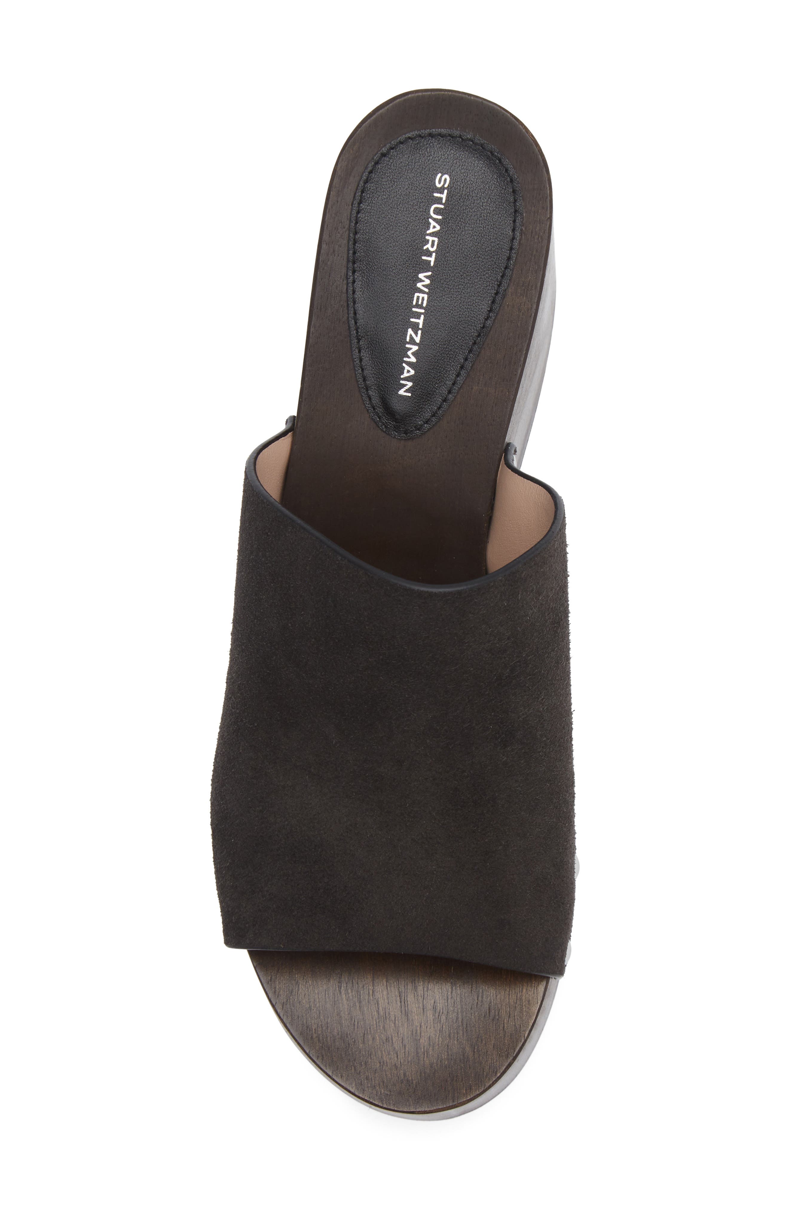 Stuart Weitzman <p>Kate Studded Wedge Platform Slide Sandal (Women)</p>, Alternate, color, Shadow