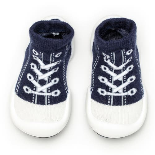 Komuello Toddler Boy Sock Shoes In Navy