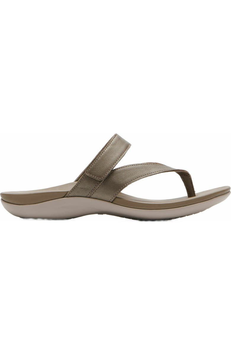 ABEO Oasis Thong Sandal, Alternate, color, Fossil - Regular