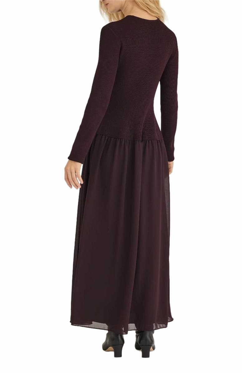Rebecca Taylor Calla Dress, Alternate, color, Raisin