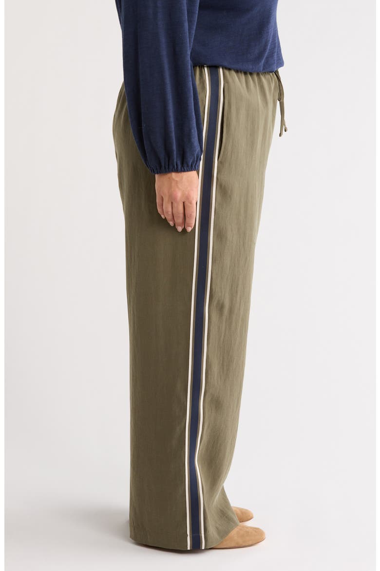 Pull On Twill Pants, Alternate, color, OLIVE SARMA