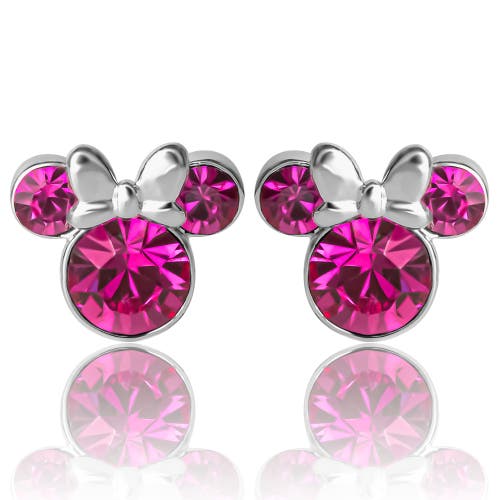 Disney Birthstone Stud Earrings In Orange