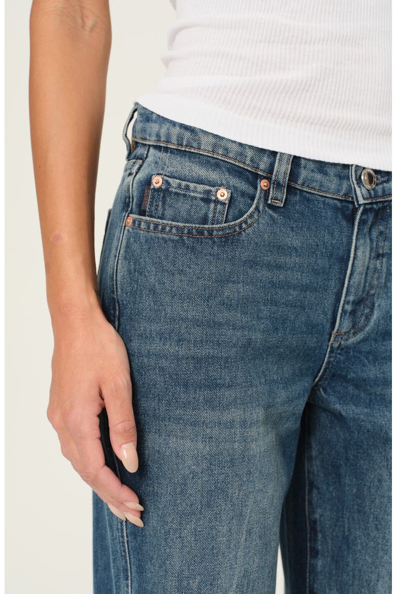 Drue Straight Leg Jeans, Alternate, color, SEAGATE