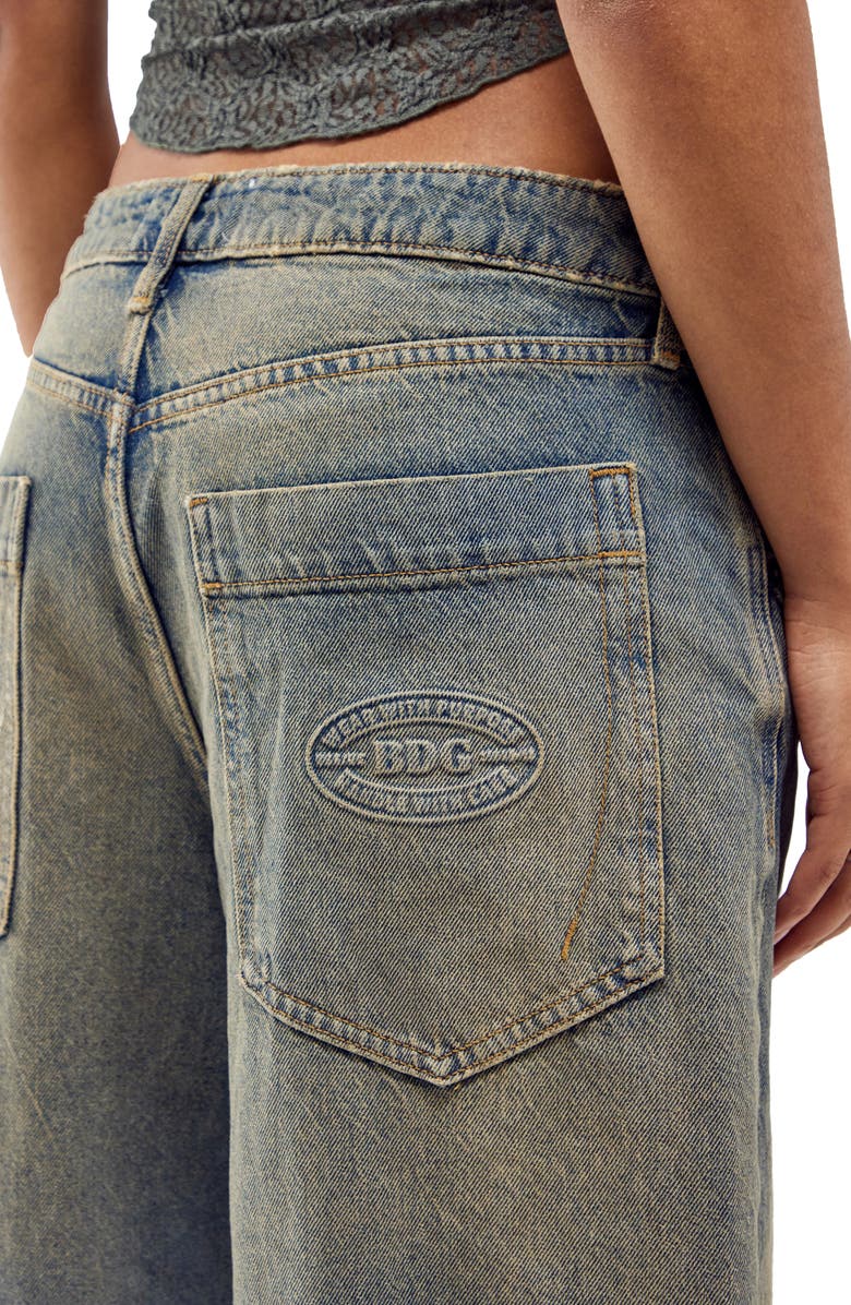 BDG Urban Outfitters Jaya Tinted Low Rise Wide Leg Jeans, Alternate, color, 