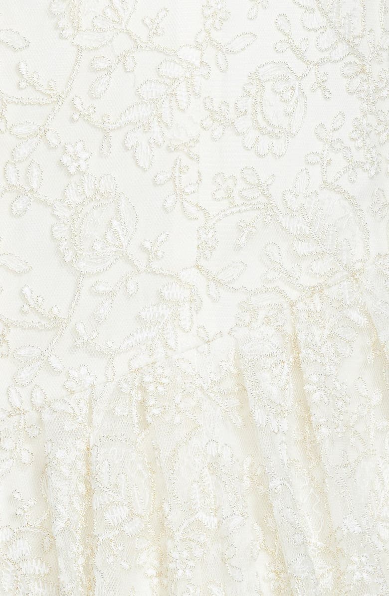 Jenny Yoo 'Genevieve' Marseille Lace Trumpet Dress, Alternate, color, 