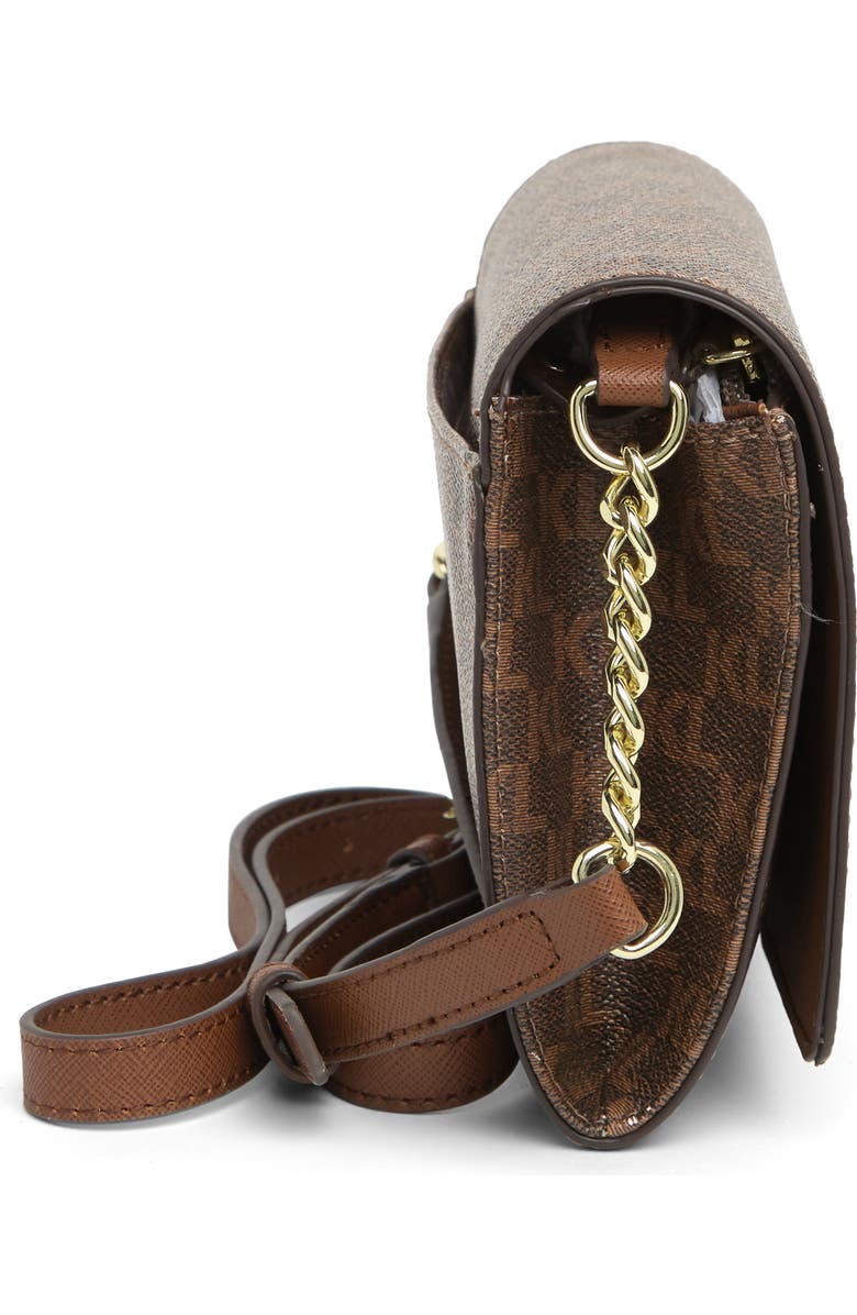 KARL LAGERFELD PARIS Connie Flap Crossbody Bag, Alternate, color,