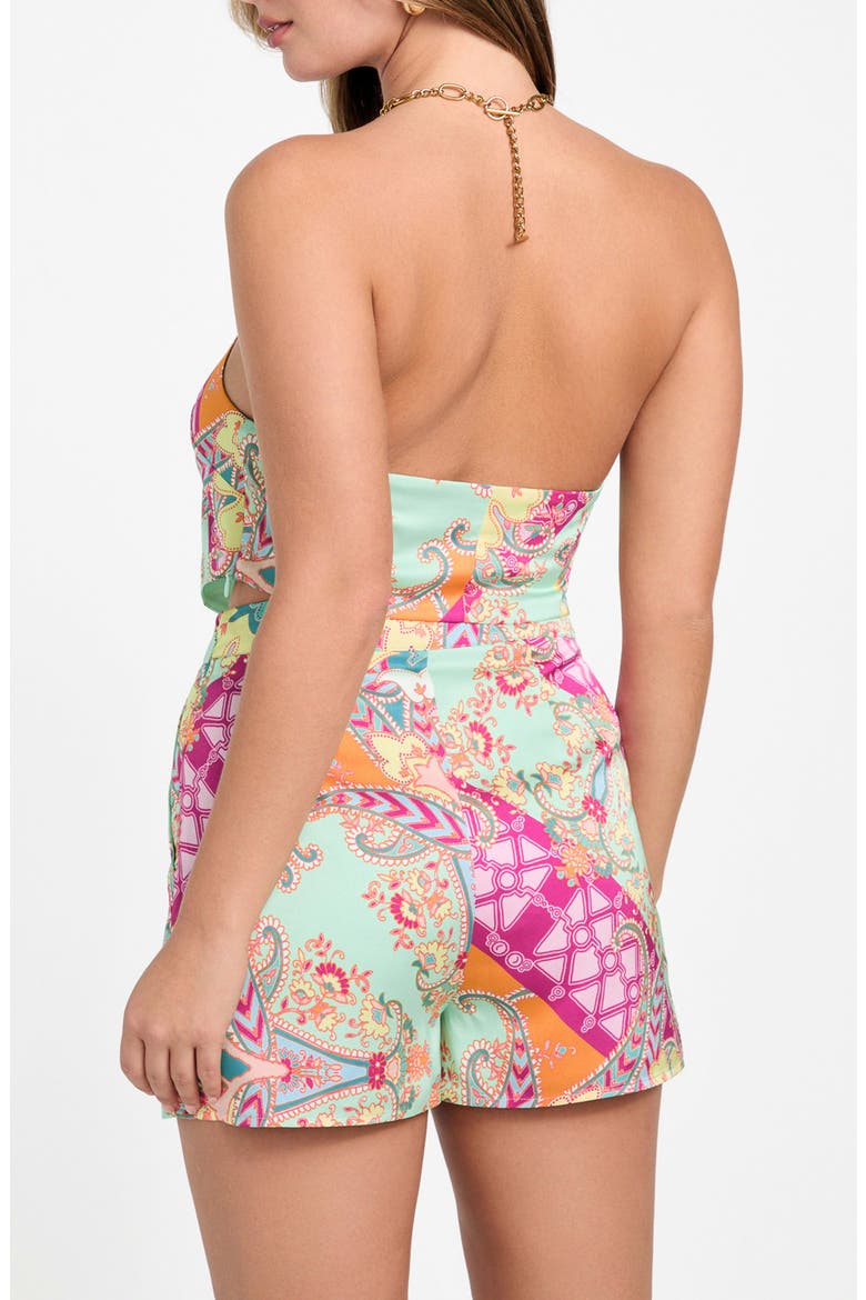 Grenada Scarf Print Halter Top, Alternate, color, GRENADA PRINT