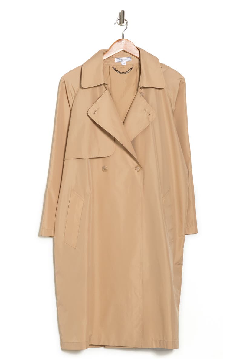 Belle & Bloom BELLE AND BLOOM Rain On Me Packable Trench Coat, Alternate, color,