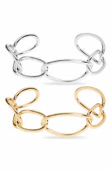 Tasha Set of 2 Link Cuff Bracelets