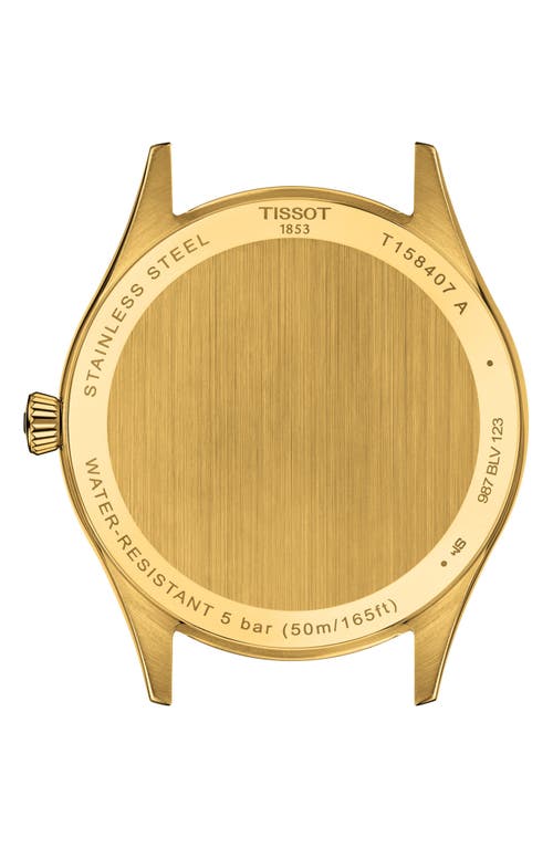 Tissot Classic Dream Automatic Leather Strap Watch, 40mm In Black