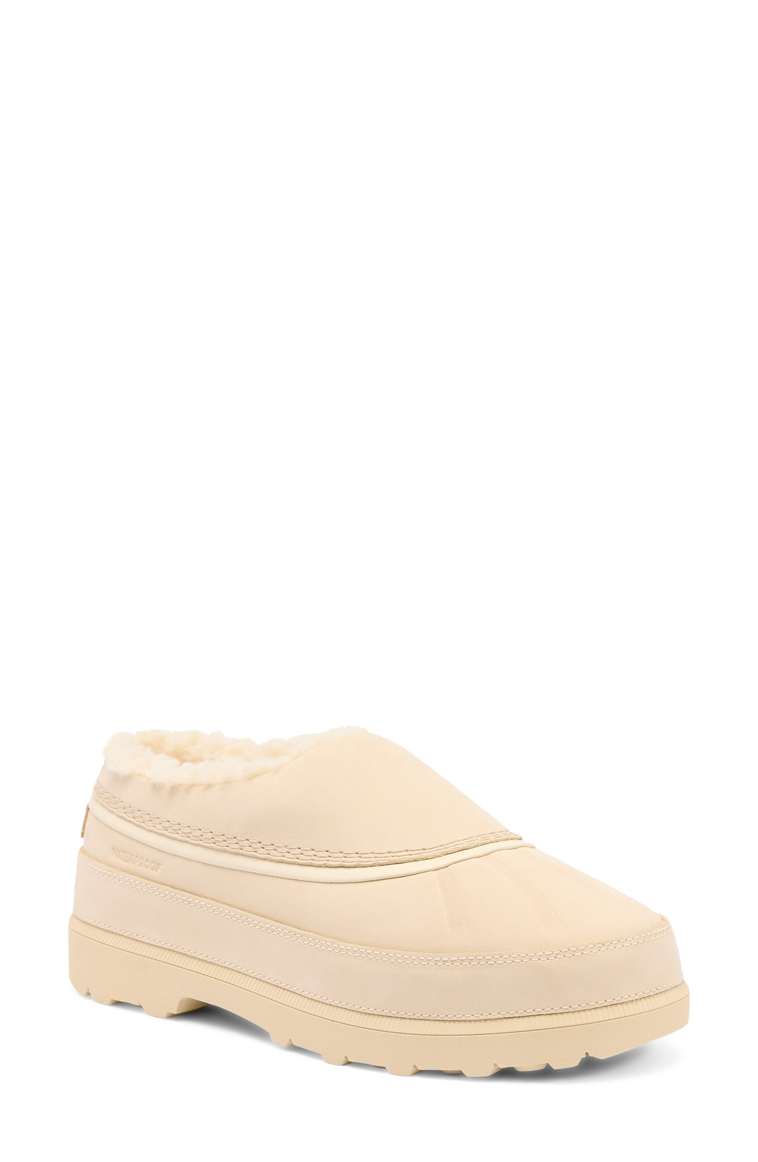 Ambler Fireside Waterproof Slip-On, Main, color, BLEACHED CERAMIC