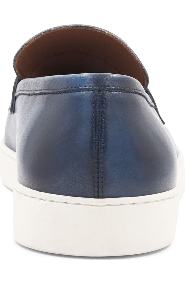Bruno Magli Prato Penny Loafer, Alternate, color, Navy