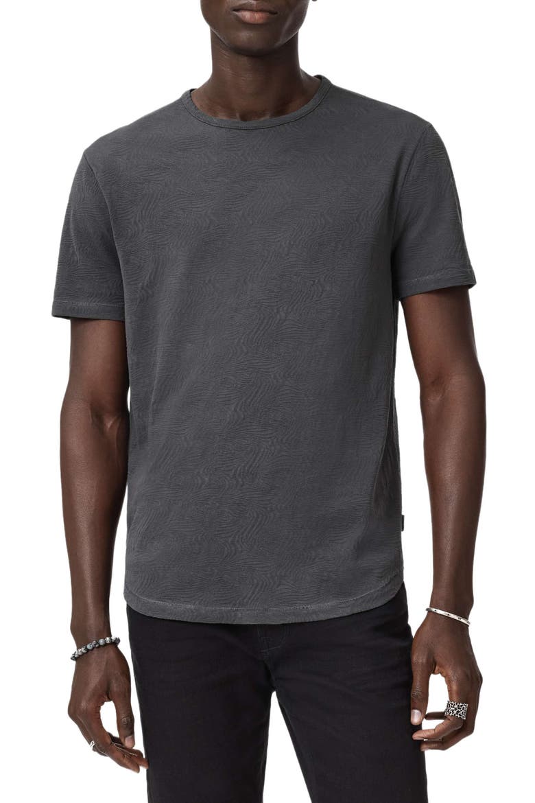Blaise Wave Organic Cotton T-Shirt, Alternate, color, IRON GREY