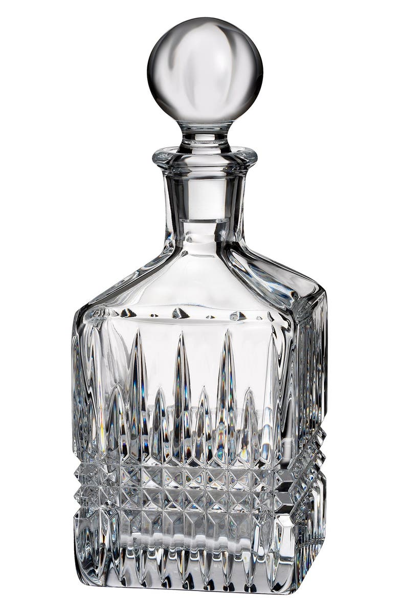 Waterford 'Lismore Diamond' Lead Crystal Decanter, Main, color, Clear