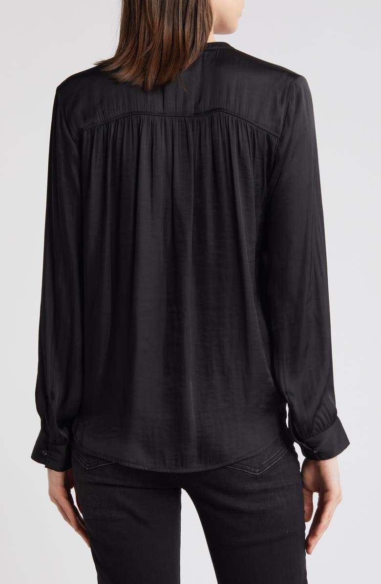 Treasure & Bond Drapey Long Sleeve Top, Alternate, color, 