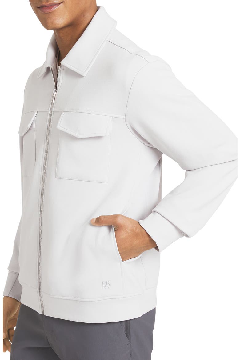 Empire Knit Jacket, Alternate, color, MICRO CHIP