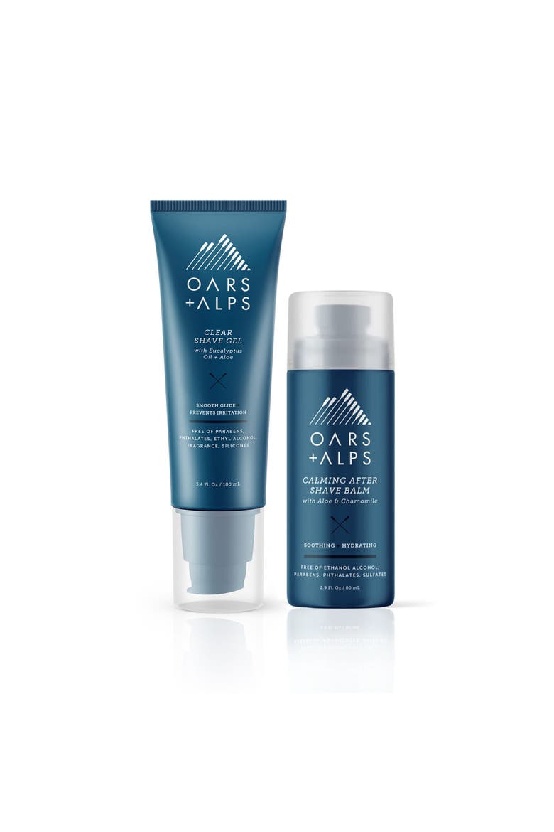 Shave Gel Kit, Main, color, Blue