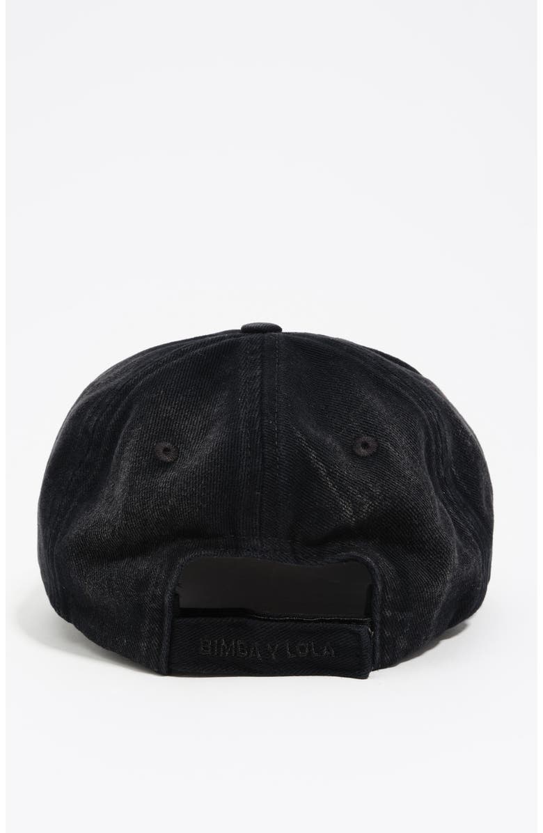 Bimba y Lola Cotton Cap, Alternate, color, Black