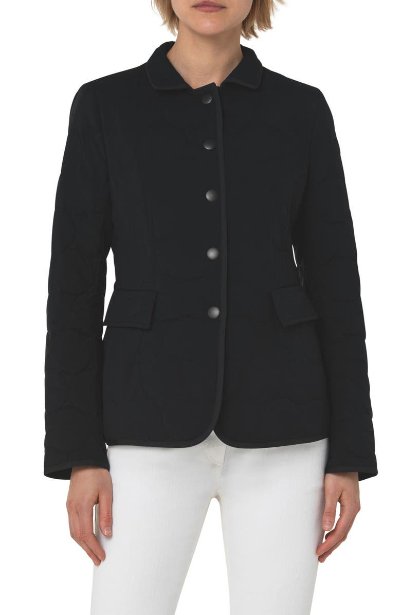Akris punto Circle Quilted Jacket, Main, color, 