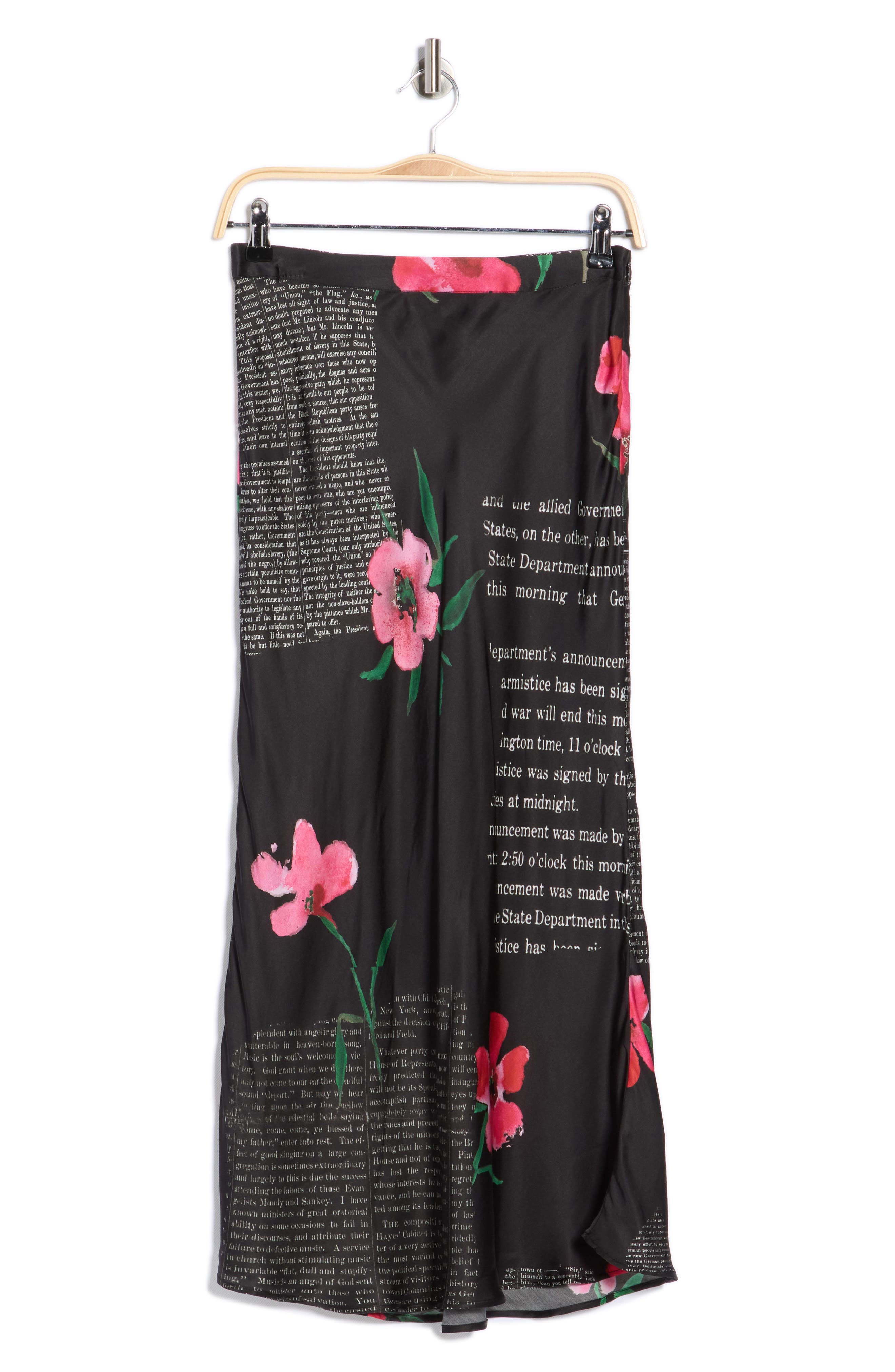 Desigual Floral Woven Maxi Skirt