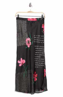Desigual Floral Woven Maxi Skirt