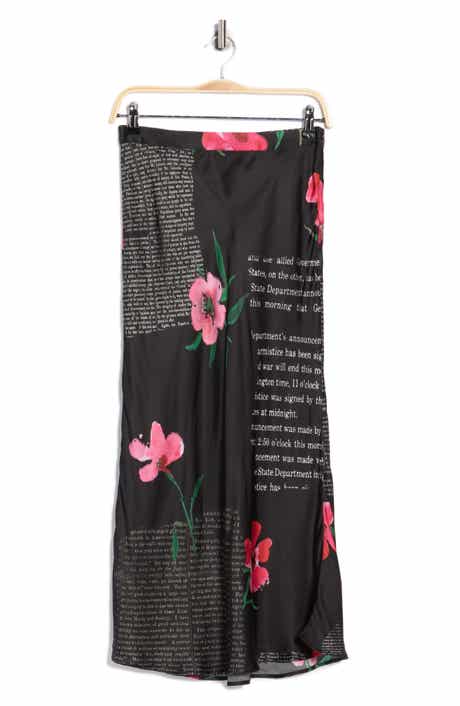 Desigual Floral Woven Maxi Skirt