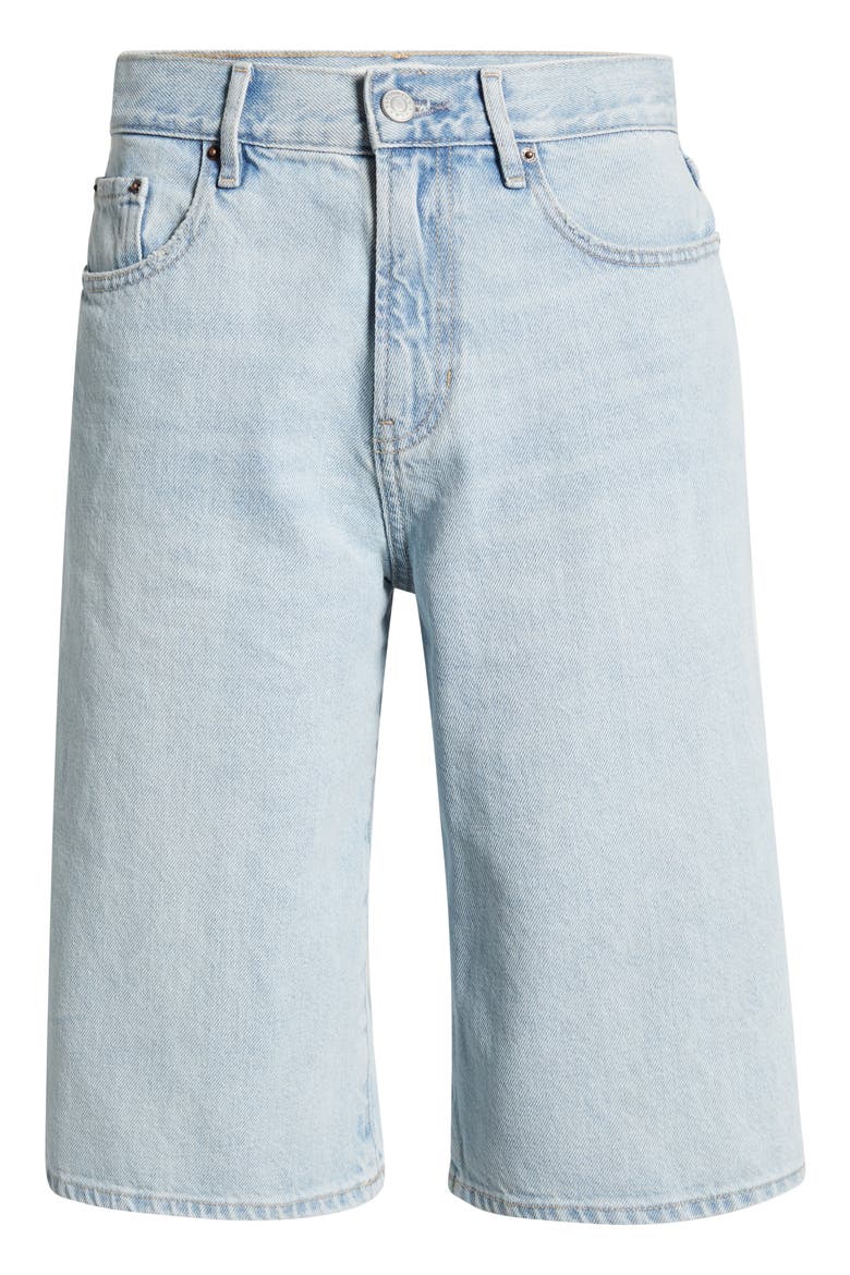 Sylvie Denim Bermuda Shorts, Alternate, color, MED WASH