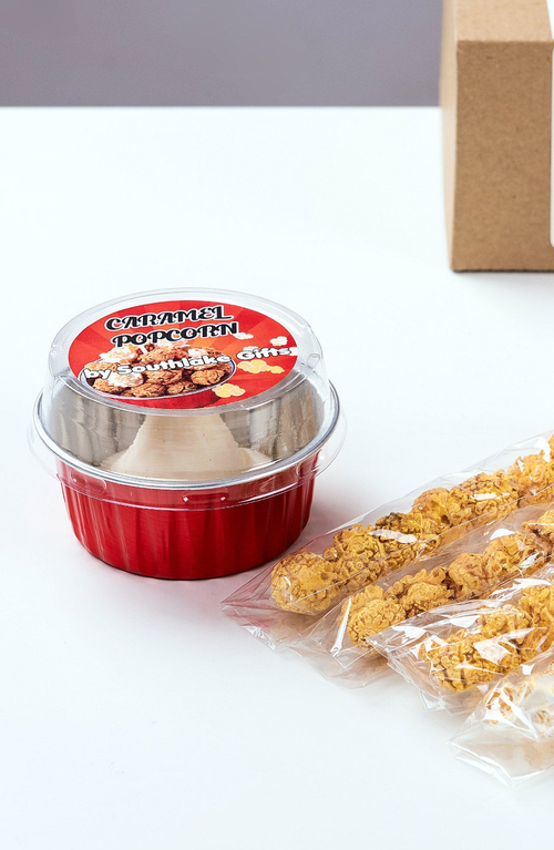 Southlake Gifts Popcorn Candle In Caramel