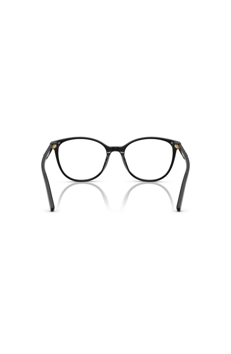 Dolce&Gabbana 54mm Butterfly optical glasses, Alternate, color, Black