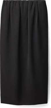 MANGO Gathered Maxi Skirt