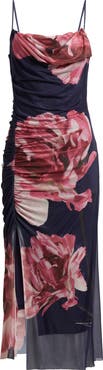 Open Edit Mesh Maxi Dress