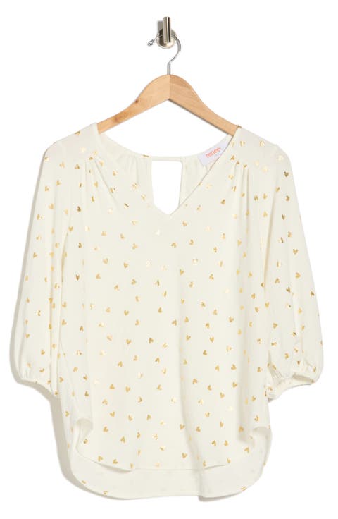 Print Keyhole Top (Plus)