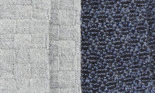 Hue Assorted 2-pack Textured Crew Socks In Blue