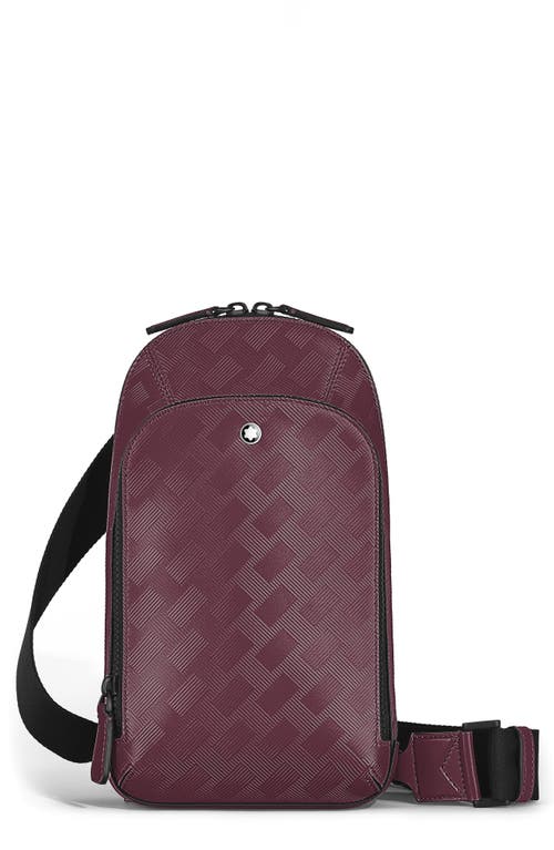 Montblanc Extreme 3.0 Leather Sling Bag in Dark Red at Nordstrom