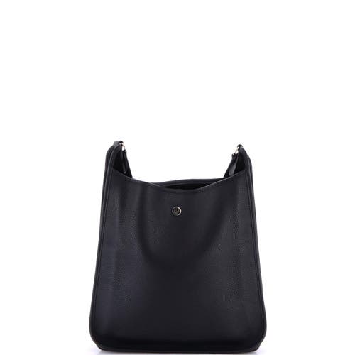 Pre-owned Hermes  Hermes Vespa Bag Togo Gm In Blue
