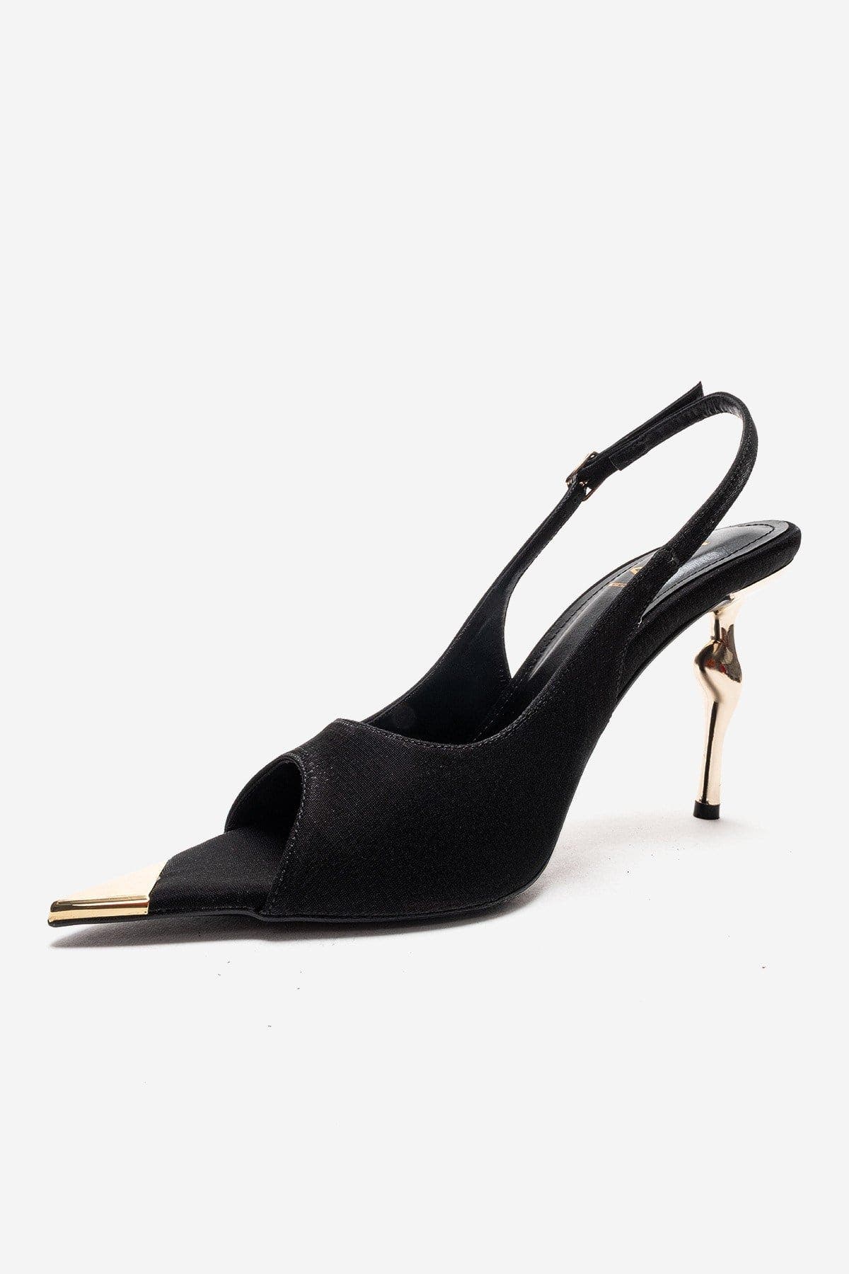 Prologue Shoes Amore Slingback Stiletto Pump, Alternate, color, Black